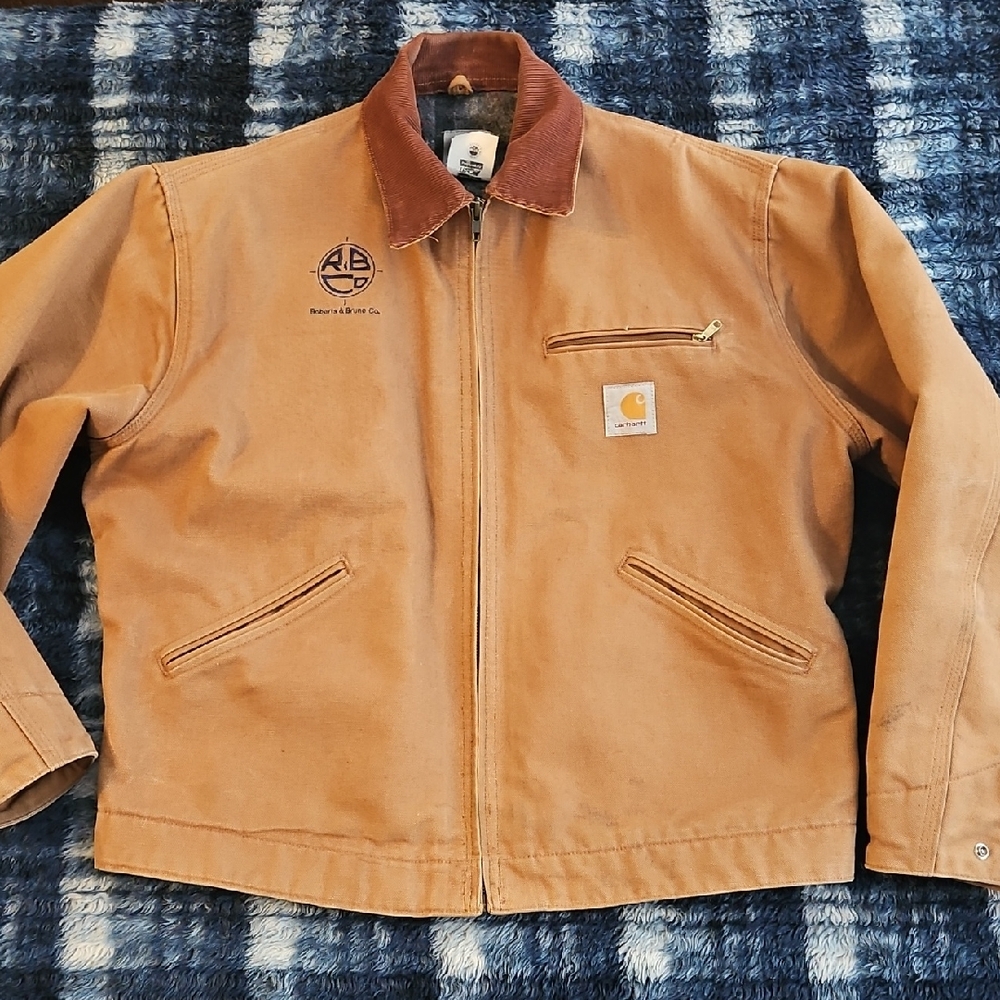 Carhartt Tan Canvas Jacket